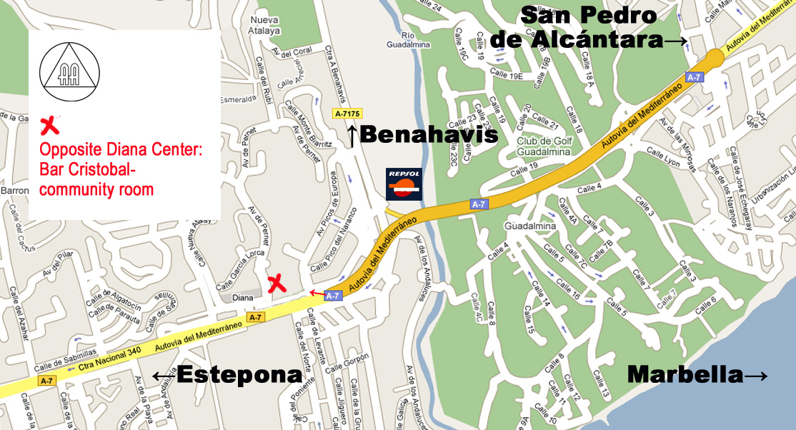 Diana Centre Map